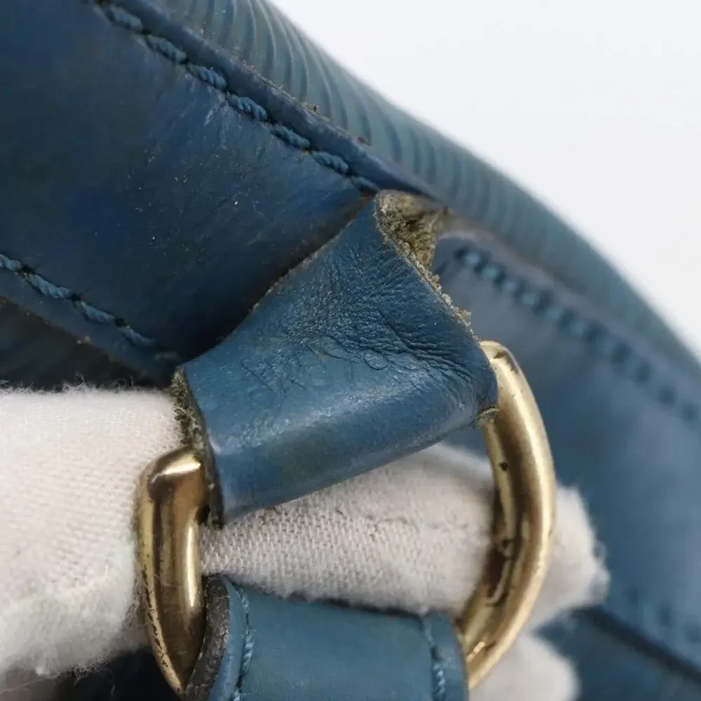 Louis Vuitton Epi Petit Noe Bucket Bag Blue